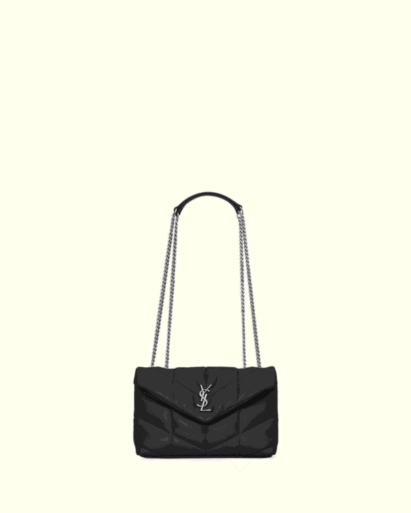 Saint Laurent Toy Puffer in lambskin