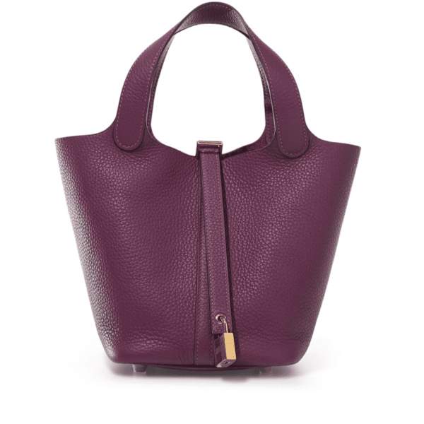 Hermès Anemone Clemence Picotin Lock 18 Gold Hardware