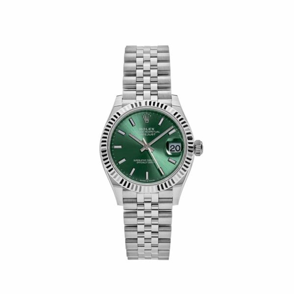 Rolex Datejust 31 278274 ‘Ladies’ Stainless Steel Green Dial (2025)