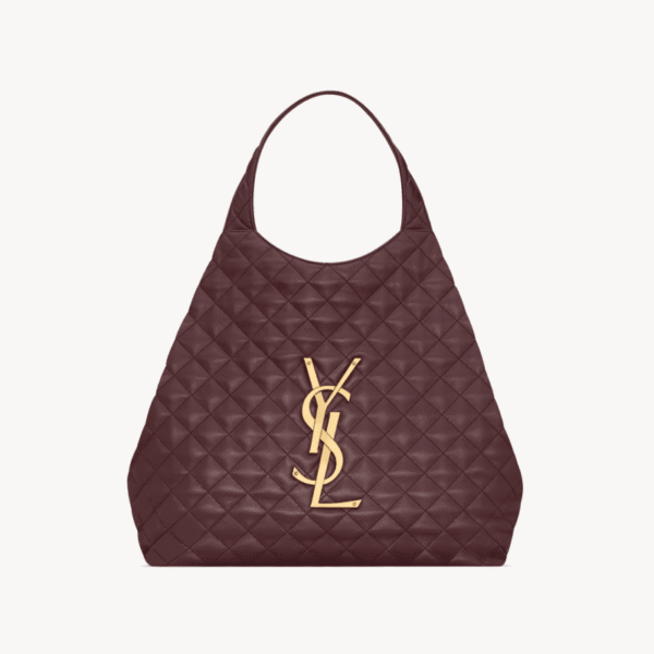 Saint Laurent ICARE in quilted nappa (Maroon)